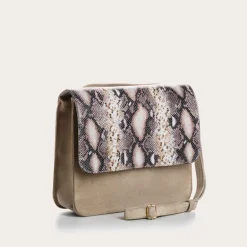 SAC CLEO CUIR VELOURS/PYTHON